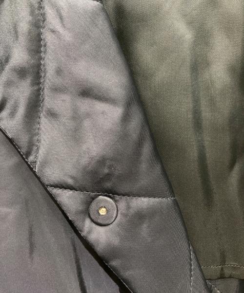 PRADA（プラダ）PRADA (プラダ) ダブルブレストナイロンコート ネイビー サイズ:38の古着・服飾アイテム