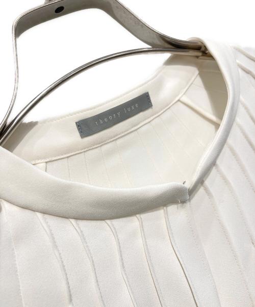 theory luxe（セオリーリュクス）theory luxe (セオリーリュクス) Marvine Camila Blouse ホワイト サイズ:38の古着・服飾アイテム