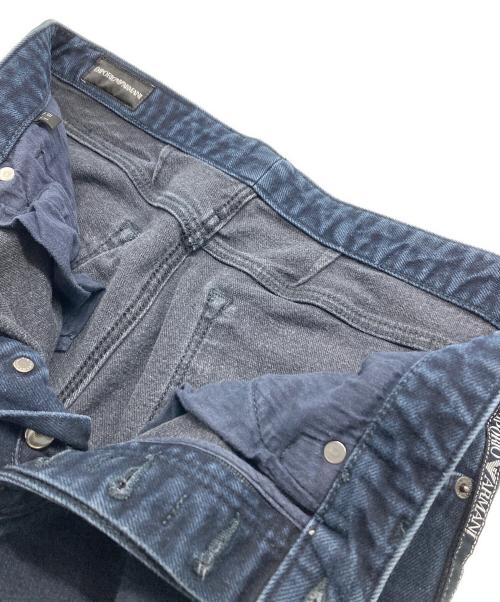 EMPORIO ARMANI（エンポリオ アルマーニ）EMPORIO ARMANI (エンポリオ アルマーニ) スキニーデニムパンツ インディゴ サイズ:W31の古着・服飾アイテム