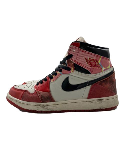 NIKE（ナイキ）NIKE (ナイキ) Air Jordan 1 High OG spider-man（エアジョーダン ワン ハイ オージー スパイダーマン） レッド サイズ:27.5の古着・服飾アイテム