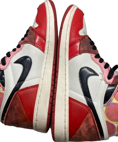 NIKE（ナイキ）NIKE (ナイキ) Air Jordan 1 High OG spider-man（エアジョーダン ワン ハイ オージー スパイダーマン） レッド サイズ:27.5の古着・服飾アイテム