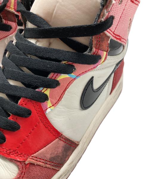 NIKE（ナイキ）NIKE (ナイキ) Air Jordan 1 High OG spider-man（エアジョーダン ワン ハイ オージー スパイダーマン） レッド サイズ:27.5の古着・服飾アイテム