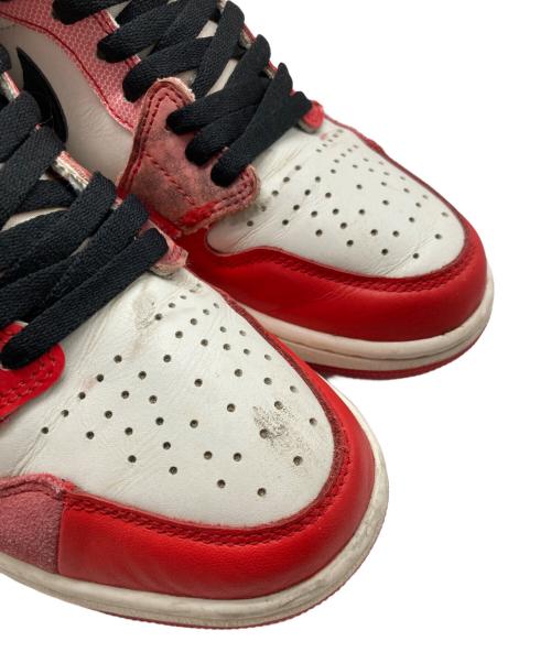 NIKE（ナイキ）NIKE (ナイキ) Air Jordan 1 High OG spider-man（エアジョーダン ワン ハイ オージー スパイダーマン） レッド サイズ:27.5の古着・服飾アイテム