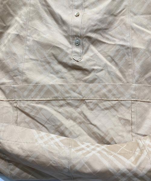BURBERRY LONDON（バーバリーロンドン）BURBERRY LONDON (バーバリーロンドン) ノヴァチェックシャツワンピース ベージュ サイズ:42の古着・服飾アイテム