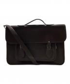 ZATCHELSザッチェルズ）の古着「3WAY ツインポケットサッチェルバッグ」｜マルサラレッド