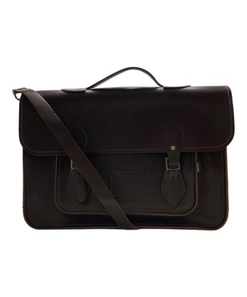 ZATCHELS（ザッチェルズ）ZATCHELS (ザッチェルズ) 3WAY ツインポケットサッチェルバッグ マルサラレッドの古着・服飾アイテム