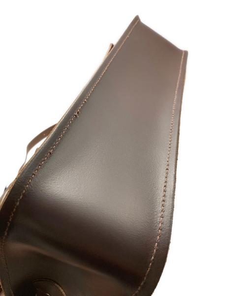 ZATCHELS（ザッチェルズ）ZATCHELS (ザッチェルズ) 3WAY ツインポケットサッチェルバッグ マルサラレッドの古着・服飾アイテム