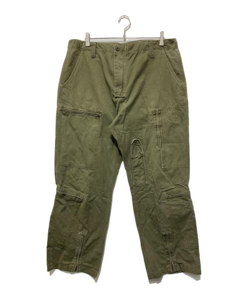 OLD CROW（オールドクロウ）OLD CROW (オールドクロウ) カーゴパンツ グリーン サイズ:Lの古着・服飾アイテム