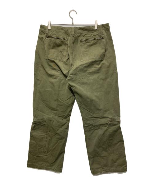 OLD CROW（オールドクロウ）OLD CROW (オールドクロウ) カーゴパンツ グリーン サイズ:Lの古着・服飾アイテム