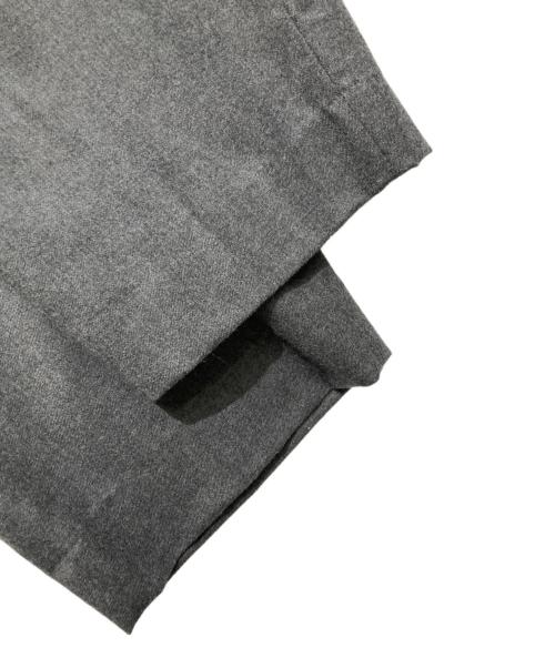 GALERIE VIE（ギャルリーヴィー）GALERIE VIE (ギャルリーヴィー) ライトフラノストレッチ タックイージーパンツ グレー サイズ:44の古着・服飾アイテム