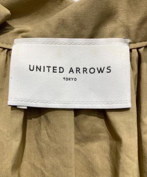 UNITED ARROWS TOKYO（ユナイテッドアローズトウキョウ）UNITED ARROWS TOKYO (ユナイテッドアローズトウキョウ) ノースリーブワンピース ベージュ サイズ:Freeの古着・服飾アイテム