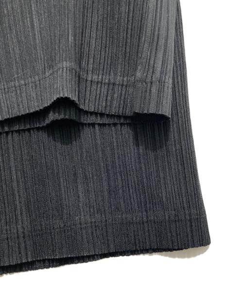 PLEATS PLEASE（プリーツプリーズ）PLEATS PLEASE (プリーツプリーズ) プリーツパンツ ブラックの古着・服飾アイテム