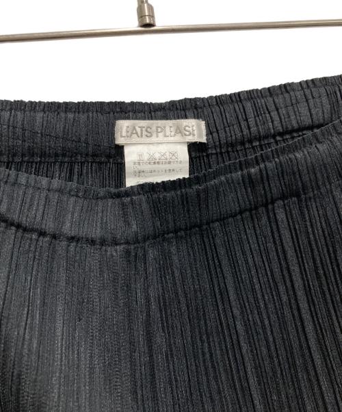 PLEATS PLEASE（プリーツプリーズ）PLEATS PLEASE (プリーツプリーズ) プリーツパンツ ブラックの古着・服飾アイテム
