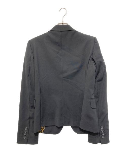 DOLCE & GABBANA（ドルチェ＆ガッバーナ）DOLCE & GABBANA (ドルチェ＆ガッバーナ) テーラードジャケット ブラック サイズ:40の古着・服飾アイテム