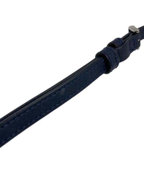 Kate Spade（ケイトスペード）Kate Spade (ケイトスペード) デニムスモールサッチェル2WAYバッグ ネイビーの古着・服飾アイテム