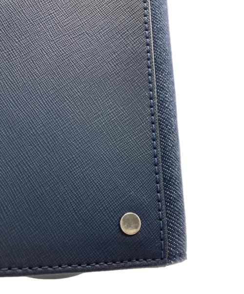 Kate Spade（ケイトスペード）Kate Spade (ケイトスペード) デニムスモールサッチェル2WAYバッグ ネイビーの古着・服飾アイテム