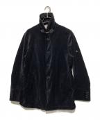 BURBERRY BLACK LABELバーバリーブラックレーベル）の古着「ストライプジャケット」｜ブラック