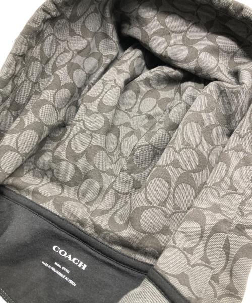 COACH（コーチ）COACH (コーチ) シグネチャージップアップパーカー ブラック サイズ:Sの古着・服飾アイテム