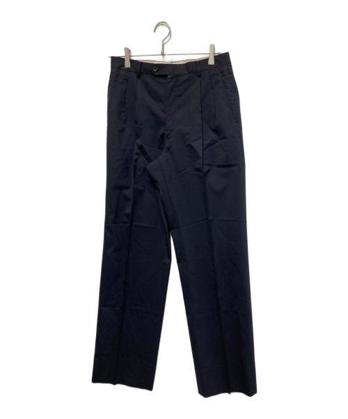 Christian Dior（クリスチャン ディオール）Christian Dior (クリスチャン ディオール) センタープレスパンツ ネイビー サイズ:76の古着・服飾アイテム