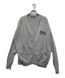 Hysteric Glamour（ヒステリックグラマー）の古着「25SS SMOKING GIRLジャカード カーディガン」｜グレー