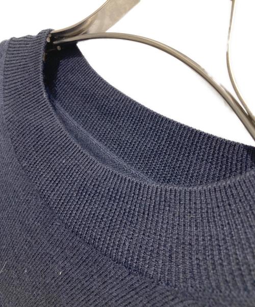 IRENE（アイレネ）IRENE (アイレネ) Roll UP Sleeve Knit ネイビー サイズ:36の古着・服飾アイテム