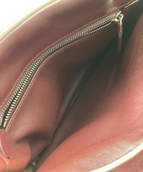 PRADA（プラダ）PRADA (プラダ) インサイドバッグ/2WAYショルダーバッグ ブラウンの古着・服飾アイテム