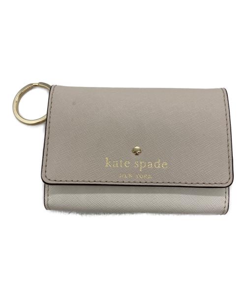 Kate Spade（ケイトスペード）Kate Spade (ケイトスペード) コインケース グレージュの古着・服飾アイテム