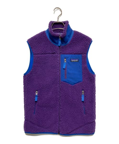 Patagonia（パタゴニア）Patagonia (パタゴニア) Classic Retro-X Vest パープル サイズ:xsの古着・服飾アイテム
