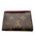 LOUIS VUITTON (ルイ ヴィトン) ポルトフォイユ ゾエ 財布 ブラウン：19000円