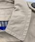 中古・古着 BURBERRY BLUE LABEL (バーバリー ブルー レーベル) 裏地チェック　トレンチコート ベージュ サイズ:36：7000円