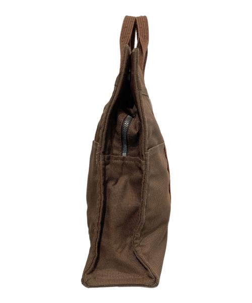 HERMES（エルメス）HERMES (エルメス) エールラインMMトートバッグ ブラウンの古着・服飾アイテム