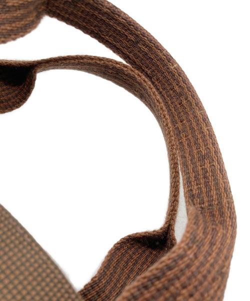 HERMES（エルメス）HERMES (エルメス) エールラインMMトートバッグ ブラウンの古着・服飾アイテム