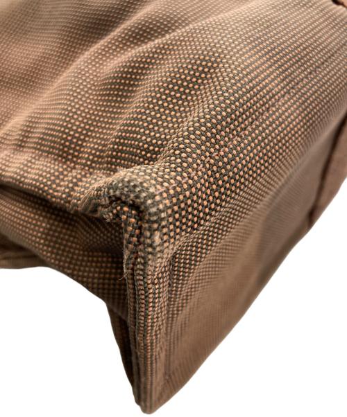 HERMES（エルメス）HERMES (エルメス) エールラインMMトートバッグ ブラウンの古着・服飾アイテム