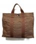 HERMES (エルメス) エールラインMMトートバッグ ブラウン：13000円