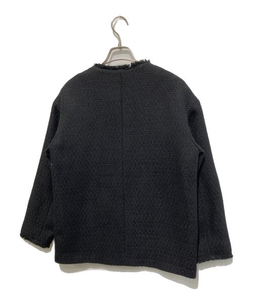 JOURNAL STANDARD（ジャーナルスタンダード）JOURNAL STANDARD (ジャーナルスタンダード) ツイードジャケット ブラック サイズ:Freeの古着・服飾アイテム