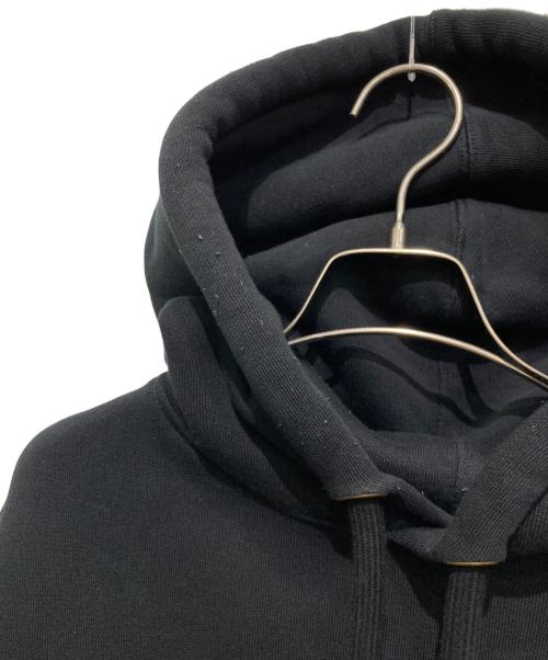 ami（アミ）ami (アミ) ロゴ刺繍パーカー ブラック サイズ:Mの古着・服飾アイテム