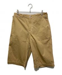 BURBERRY LONDON（バーバリーロンドン）の古着「Pocket Detail Cotton Tailored Cargo Shorts」｜ベージュ