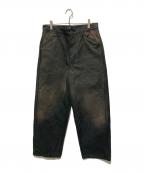 Vuja Deヴジャデ）の古着「ANDRE SURFADED CHINO PANT」｜ブラック