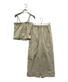 crewre（クルー）の古着「ナイロンマルチウェイセットアップ」｜ベージュ