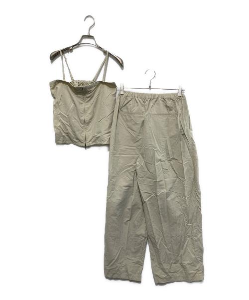 crewre（クルー）crewre (クルー) ナイロンマルチウェイセットアップ ベージュ サイズ:1の古着・服飾アイテム