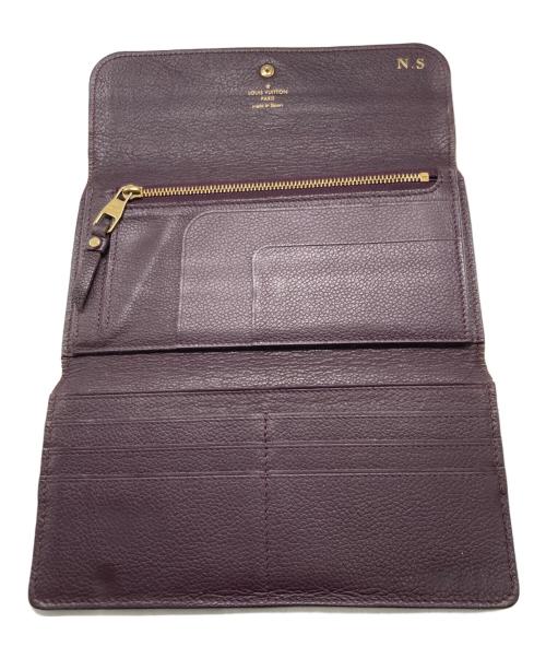 LOUIS VUITTON（ルイ ヴィトン）LOUIS VUITTON (ルイ ヴィトン) 長財布/ポルトフォイユ・ヴィルトゥオーズ パープルの古着・服飾アイテム