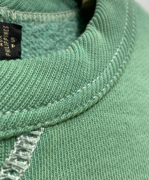 RRL（ダブルアールエル）RRL (ダブルアールエル) 23AWロゴスウェット 黄緑 サイズ:Sの古着・服飾アイテム