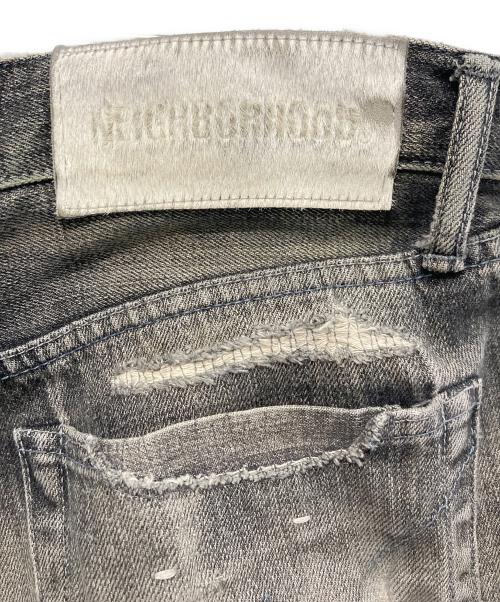 NEIGHBORHOOD（ネイバーフッド）NEIGHBORHOOD (ネイバーフッド) SAVAGE DENIM DP WIDE PANTS ブラック サイズ:Sの古着・服飾アイテム