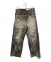 NEIGHBORHOOD（ネイバーフッド）の古着「SAVAGE DENIM DP WIDE PANTS」｜ブラック
