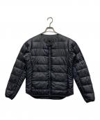 DESCENTE ALLTERRAINデザイント オルテライン）の古着「H.C.S DOWN L/S SHIRT」｜ブラック