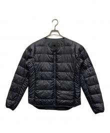 DESCENTE ALLTERRAIN（デザイント オルテライン）の古着「H.C.S DOWN L/S SHIRT」｜ブラック