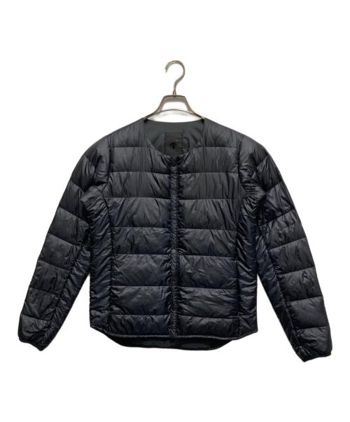 DESCENTE ALLTERRAIN（デザイント オルテライン）DESCENTE ALLTERRAIN (デザイント オルテライン) H.C.S DOWN L/S SHIRT ブラック サイズ:Sの古着・服飾アイテム