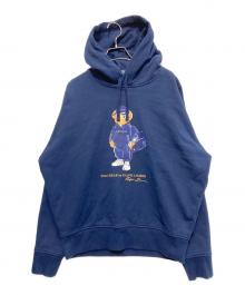 POLO RALPH LAUREN×BEAMS（ポロ・ラルフローレン×ビームス）の古着「POLO RALPH LAUREN  ポロベアHoodie」｜ネイビー