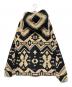felkod (フィルコッド) Ortega Pattern Fleece Parka ブラック サイズ:L：12000円