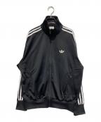 adidasアディダス）の古着「ファイヤーバード トラックトップ」｜ブラック